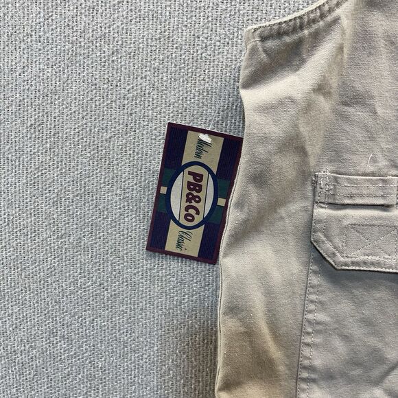 VTG PB & Co Vest Khaki Utility Camping Fishing Men's XL NWT - Picture 9 of 10